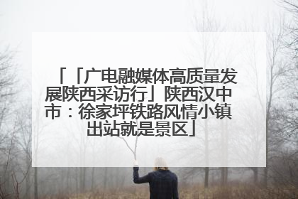 「广电融媒体高质量发展陕西采访行」陕西汉中市：徐家坪铁路风情小镇 出站就是景区