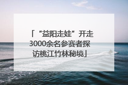 “益阳走娃”开走 3000余名参赛者探访桃江竹林秘境
