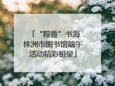 “粽香”书海 株洲市图书馆端午活动精彩纷呈