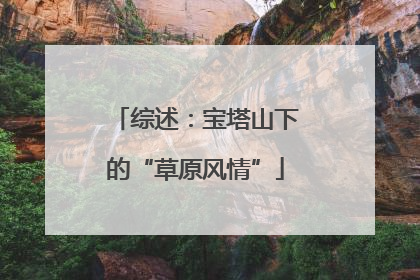 综述：宝塔山下的“草原风情”