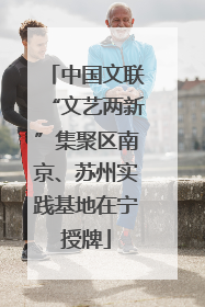 中国文联“文艺两新”集聚区南京、苏州实践基地在宁授牌
