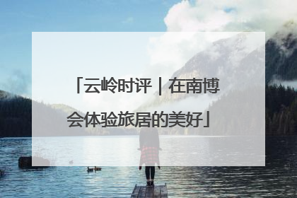 云岭时评｜在南博会体验旅居的美好