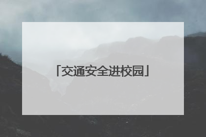 交通安全进校园