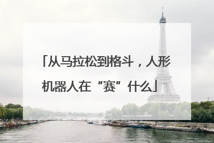 从马拉松到格斗，人形机器人在“赛”什么