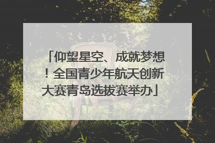 仰望星空、成就梦想！全国青少年航天创新大赛青岛选拔赛举办