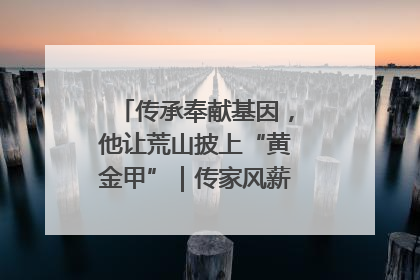 传承奉献基因，他让荒山披上“黄金甲”｜传家风薪火 颂家国情深