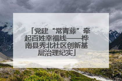 党建“常青藤”牵起百姓幸福线——桦南县秀北社区创新基层治理纪实