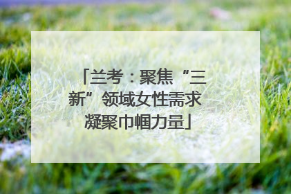 兰考：聚焦“三新”领域女性需求 凝聚巾帼力量