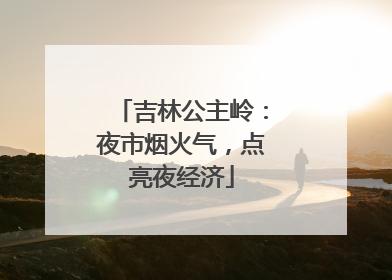 吉林公主岭：夜市烟火气，点亮夜经济