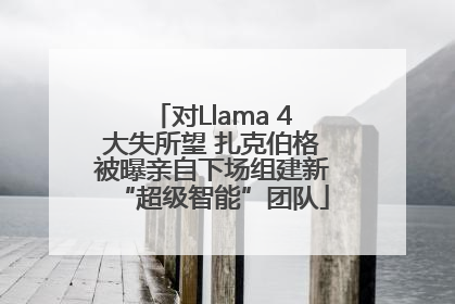 对Llama 4大失所望 扎克伯格被曝亲自下场组建新“超级智能”团队