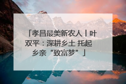 孝昌最美新农人丨叶双平：深耕乡土 托起乡亲“致富梦”