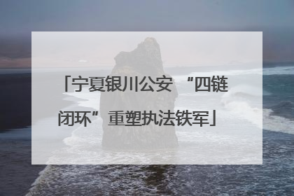宁夏银川公安 “四链闭环”重塑执法铁军