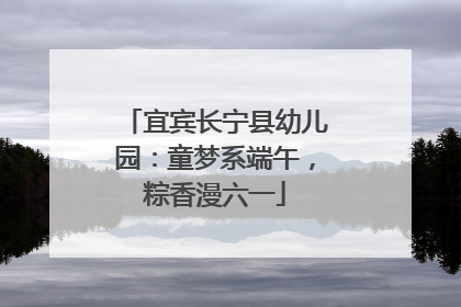 宜宾长宁县幼儿园：童梦系端午，粽香漫六一