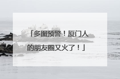 多图预警！厦门人的朋友圈又火了！