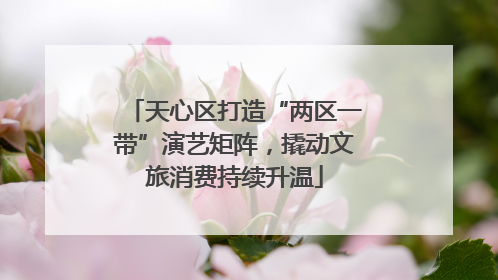 天心区打造“两区一带”演艺矩阵，撬动文旅消费持续升温