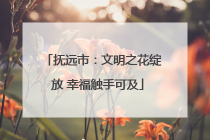 抚远市：文明之花绽放 幸福触手可及