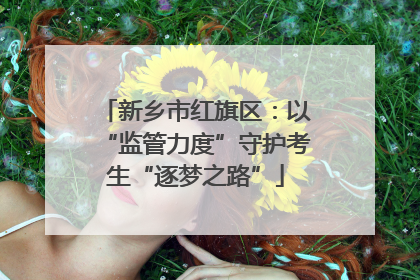新乡市红旗区：以“监管力度”守护考生“逐梦之路”
