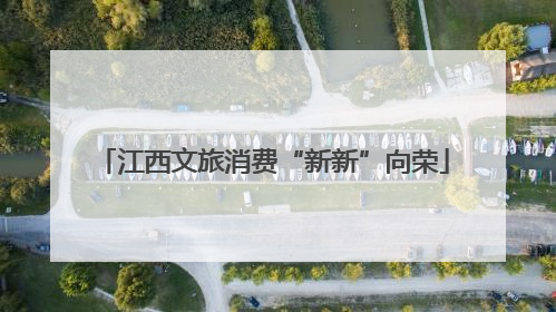 江西文旅消费“新新”向荣
