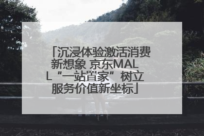 沉浸体验激活消费新想象 京东MALL“一站置家”树立服务价值新坐标