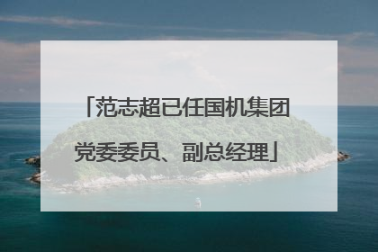 范志超已任国机集团党委委员、副总经理