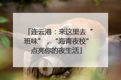 连云港：来这里去“班味”，“海青夜校”点亮你的夜生活