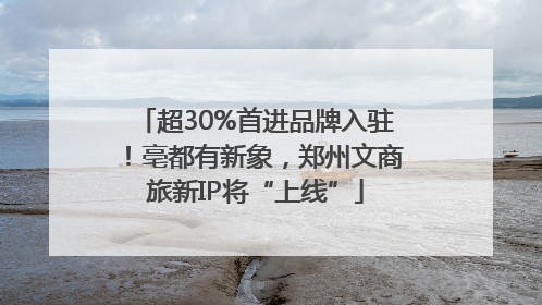 超30%首进品牌入驻！亳都有新象，郑州文商旅新IP将“上线”
