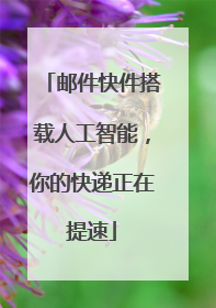 邮件快件搭载人工智能，你的快递正在提速
