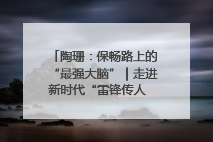陶珊：保畅路上的“最强大脑”｜走进新时代“雷锋传人 长沙榜样”